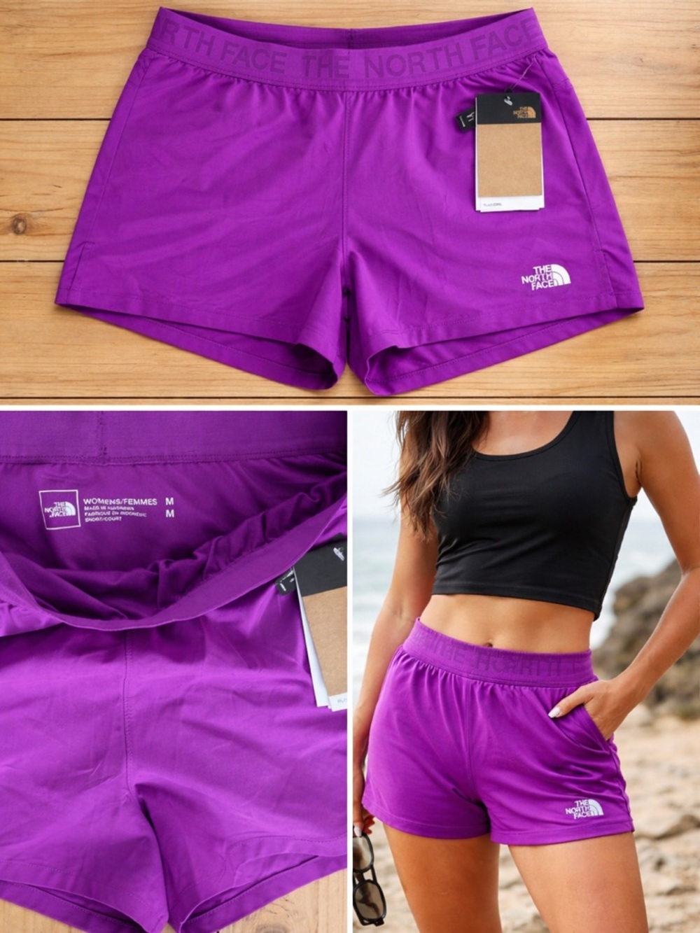 The North Face Women's Magenta Athletic Shorts